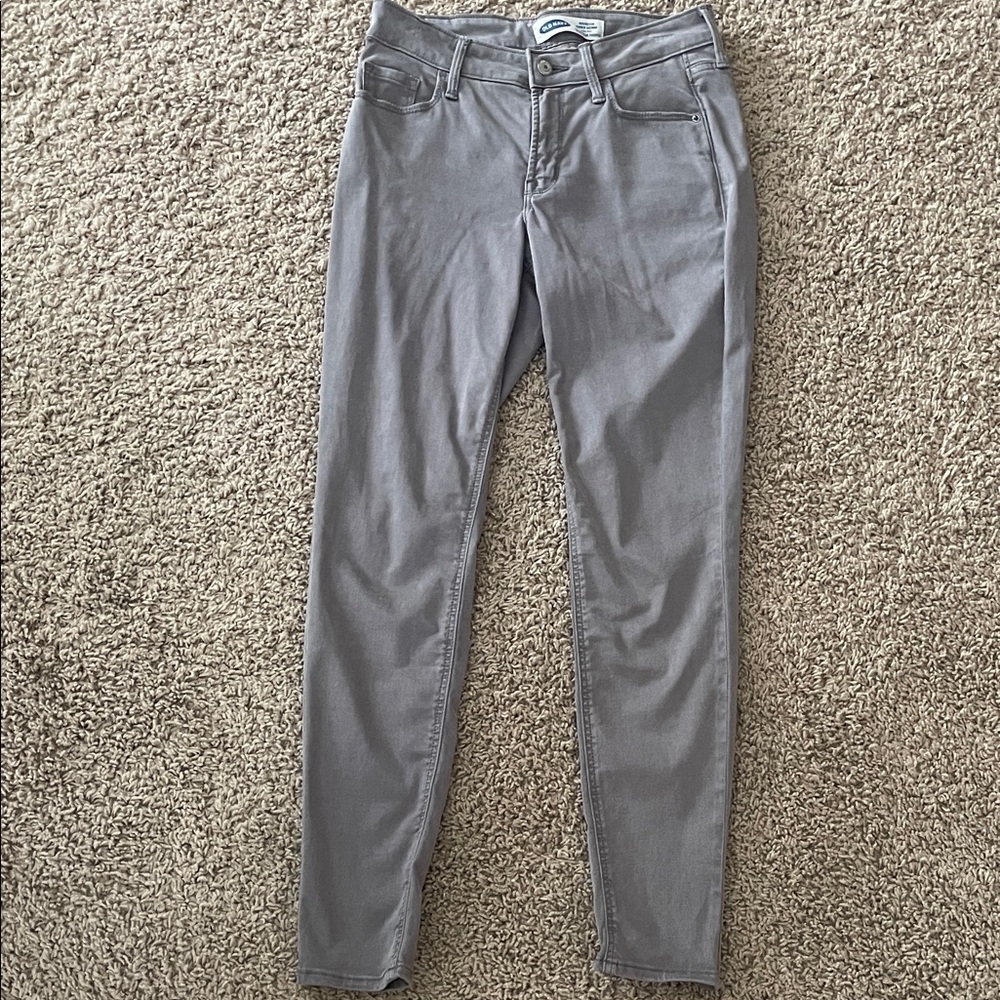 Old Navy Rockstar Super Skinny Jeans in Gray